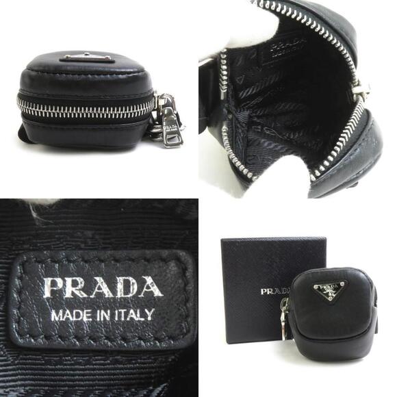 PRADA Black Leather Pouch - Picture 5 of 5